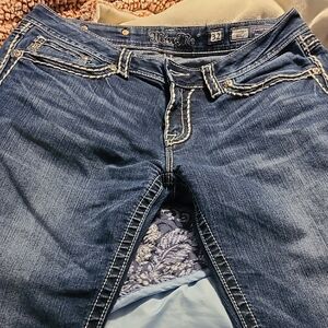 Miss Me Women's Blue Skinny Jeans